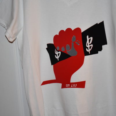 Brand Ambassador Style VNeck Fitted Female Multi Color Money